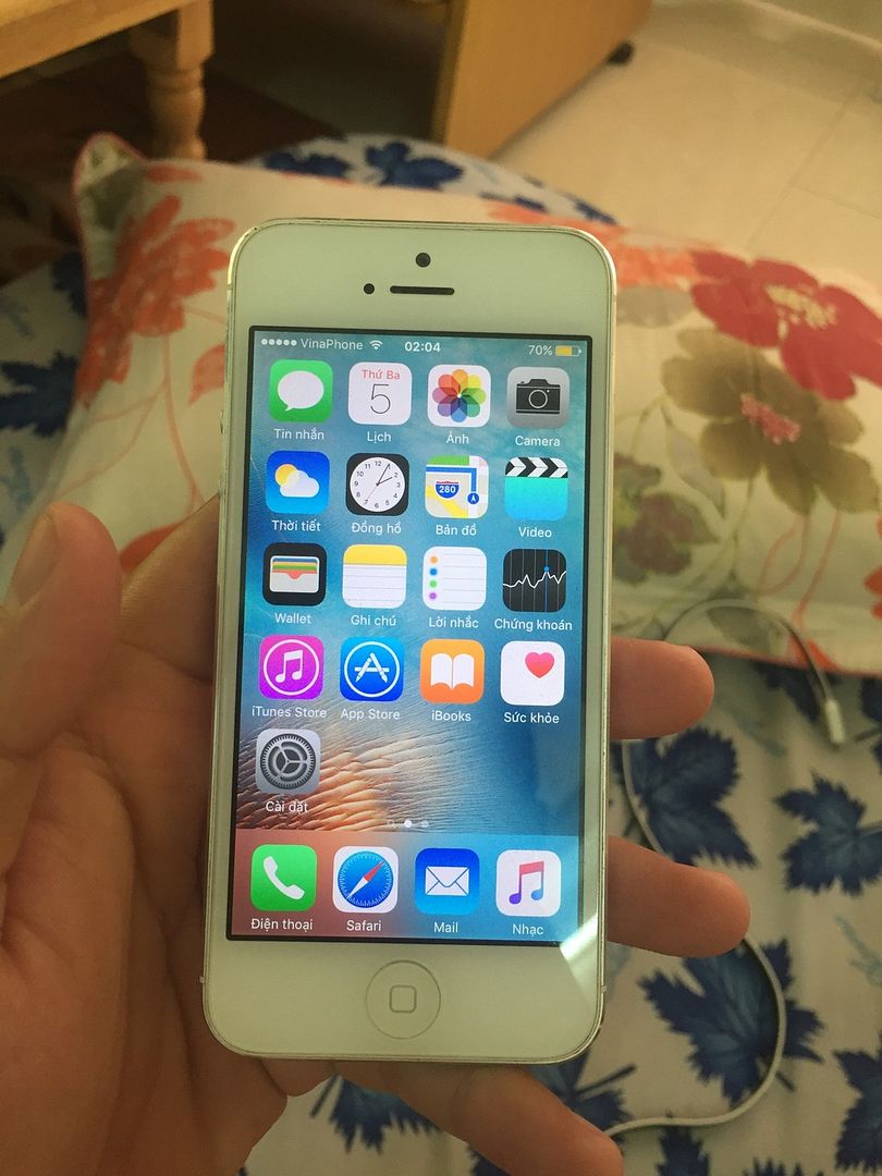 Cần bán con iPhone 5 White 16GB quốc tế Mỹ 97% giá khoai lang - 1