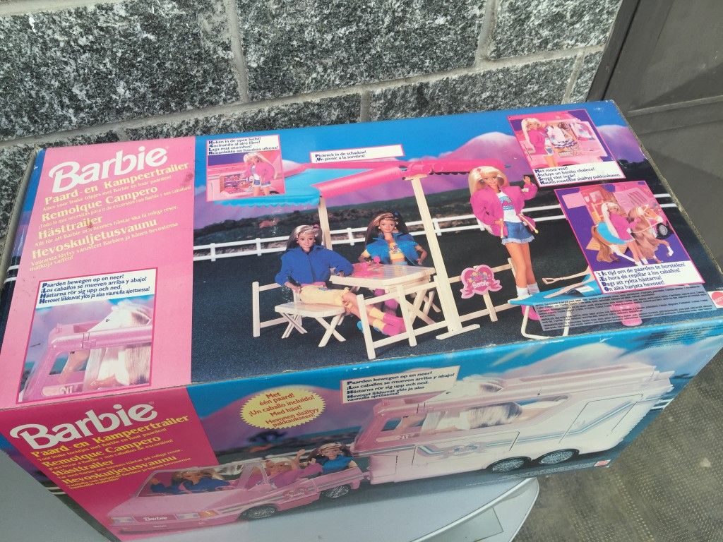 barbie horse trailer