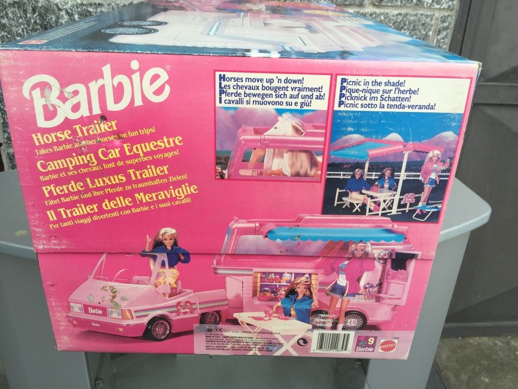 barbie horse and trailer