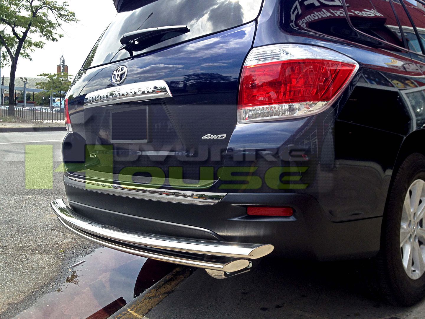 Toyota Highlander Rear Bumper Guard