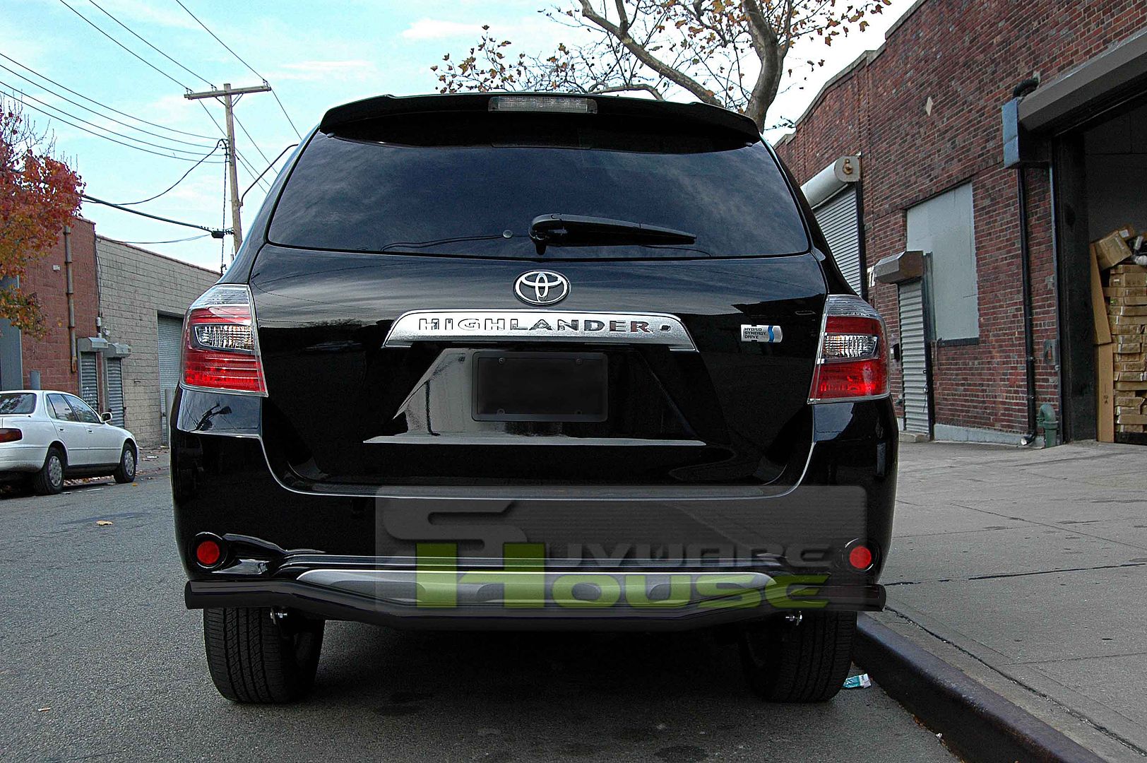 2008 toyota highlander rear bumper protector #2