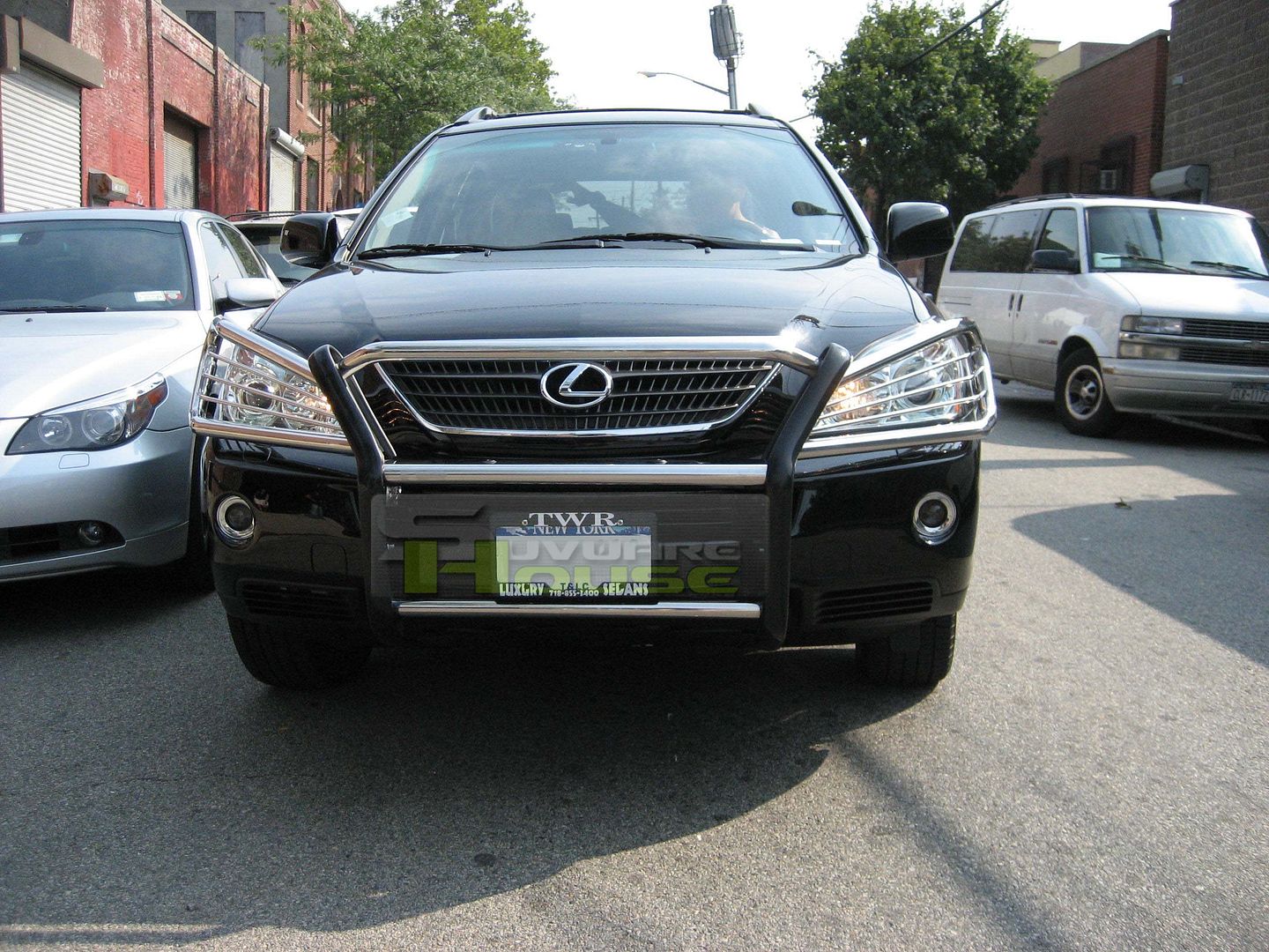 200409 LEXUS RX330 RX350 SS GRILL GRILLE GUARD BRUSH BULL BAR