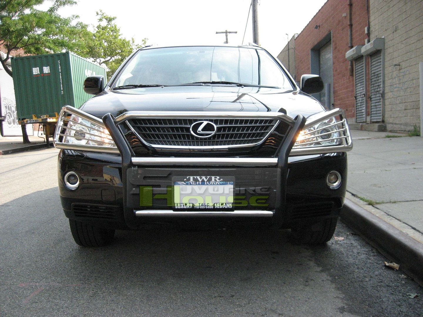 200409 LEXUS RX330 RX350 SS GRILL GRILLE GUARD BRUSH BULL BAR