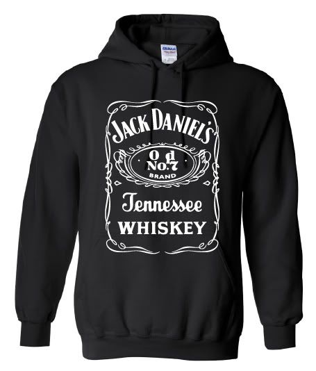 jack daniels hoodie women's