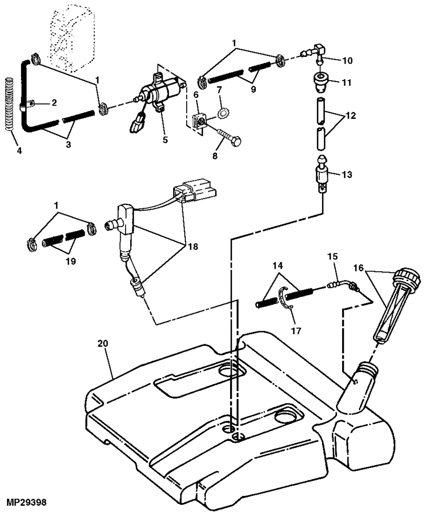 John Deere 430 Diesel Fuel Line Leak *PHOTOS* My Tractor Forum