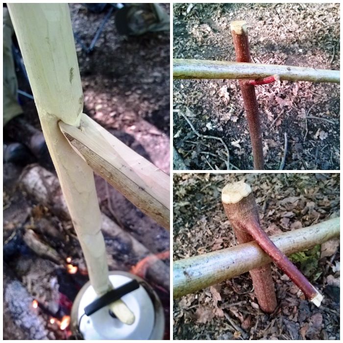Bushcraft UK How To…. Carve and Use an Adjustable Pot Hanger