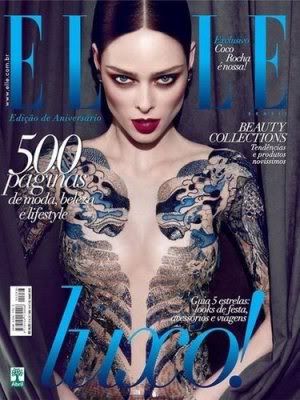 Coco Rocha Elle Brazil May 2012 Cover