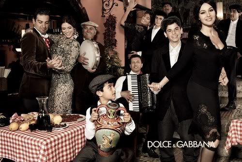 Dolce &amp; Gabbana Fall 2012 Ad Campaign is All About Family