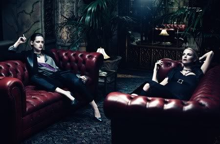 Kristen Stewart  and Charlize Theron for Interview Magazine