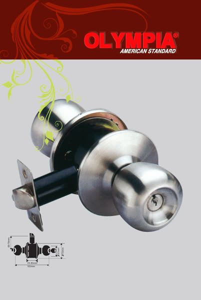 kh&oacute;a,kh&oacute;a cửa,kh&oacute;a tay nắm tr&ograve;n,kh&oacute;a tay nắm tr&ograve;n OLY-5731 series,kh&oacute;a cửa cao cấp