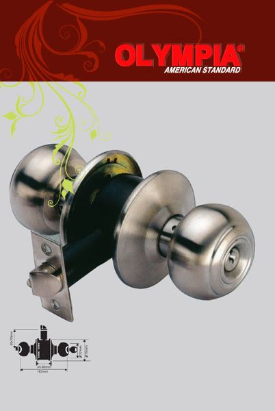 kh&oacute;a,kh&oacute;a cửa,kh&oacute;a tay nắm tr&ograve;n,kh&oacute;a tay nắm tr&ograve;n OLY-5792 series,kh&oacute;a cửa cao cấp