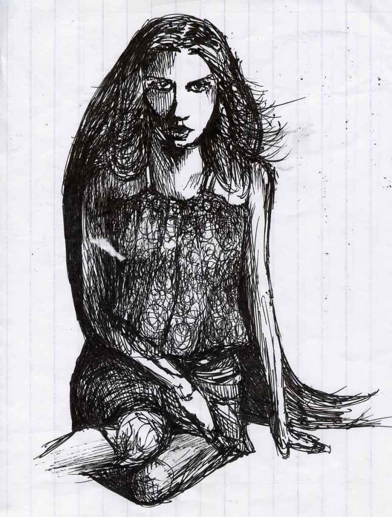 pen and ink photo: ink_quietoneofyou.jpg