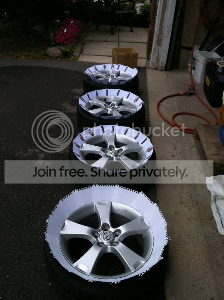 Plasti-dip dem rims